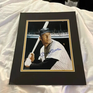 Mickey Mantle Signed Autographed